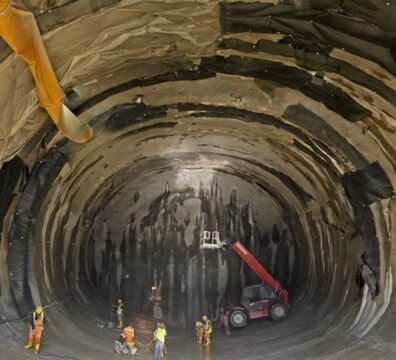 Nikaia Station - Platform Tunnel