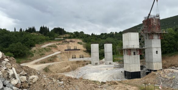 Bridge 1 - Piers