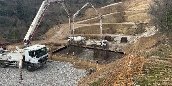 Bridge 1 - Pier Casting